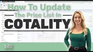 How to update the price list in Cotality/Symbility