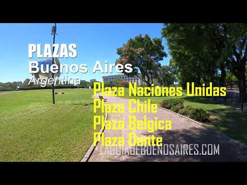 Recorremos las plazas de Recoleta en Buenos Aires