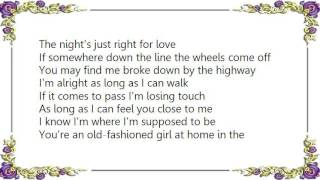 George Strait - The Night&#39;s Just Right for Love Lyrics