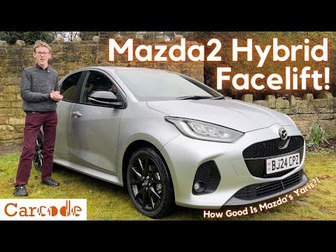 Mazda2 Hybrid Facelift Review 2024, A True Mazda? (UK)(4K) | Carcode
