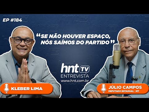 HNT TV: Júlio admite disposição para deixar UB e conversas com MDB: 