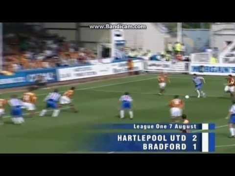 Hartlepool United 2-1 Bradford City - 7th August 2004
