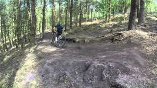 preview picture of video 'Daresbury MTB Jumps'