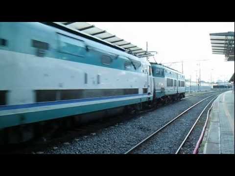 E656.481 + E444.014 sul' ICN 1911 Milano Centrale - Salerno, in partenza da Roma Tiburtina