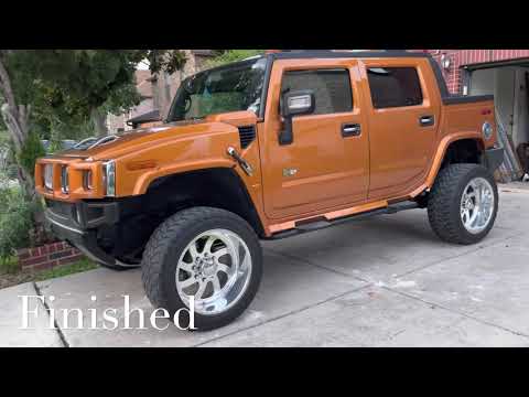 Hummer H2 Leveling Kit Install