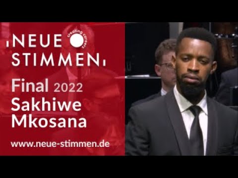 NEUE STIMMEN 2022 – Final: Sakhiwe Mkosana sings "Ja vas ljublju", Pikowaja Dama, Tchaikovsky