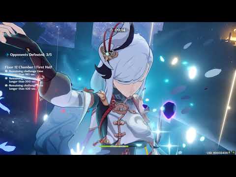 [Rerun Spiral Abyss 12 2.3] Mono Cryo Team + Mono Geo Team