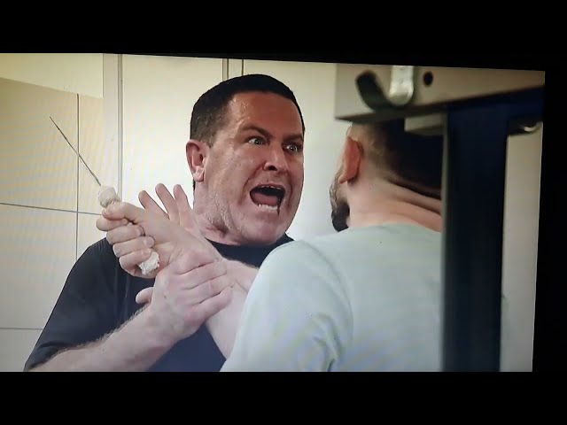 Fair City - Ciaran Threatens Damon with a Knife