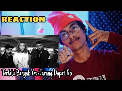 Terlalu Banyak - DJ Biggie ft Kidd Santhe, SoMean & Tuju (K-Clique) | REACTION INDONESIA | MANTUL❗