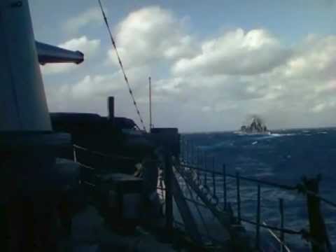 1941 USS ASTORIA CA-34 Color Film Footage
