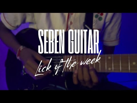 Play this in church - Seben guitar lick of the week