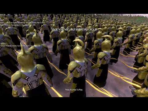 10,000 Elven Archers (Attack) vs 10,000 Orcs (Attack)