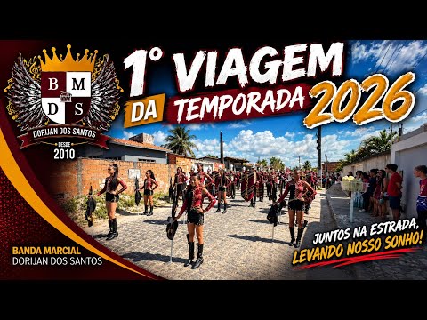 Banda Marcial Dorijan Dos Santos - Bastidores Desfile Civico (Acajutiba-Bahia 2026