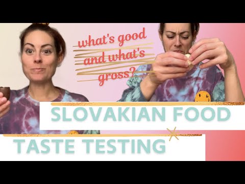 Taste Testing Slovakian Food: Part 1