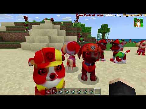 REALISTIC 3D Paw Patrol Exe ADDON in Minecraft PE