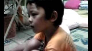 fighting　pose （＾＾）我が家の福山雅治！