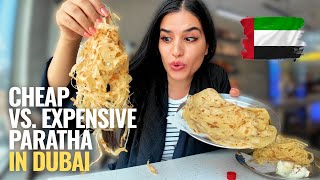 I Ate The Cheapest Malabar 🇮🇳Paratha vs the Most Expensive Emirati One! 🇦🇪 Which one was better