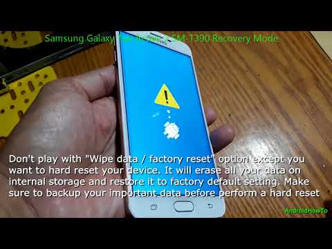 Samsung Galaxy Tab Active 2 SM-T390 Recovery Mode