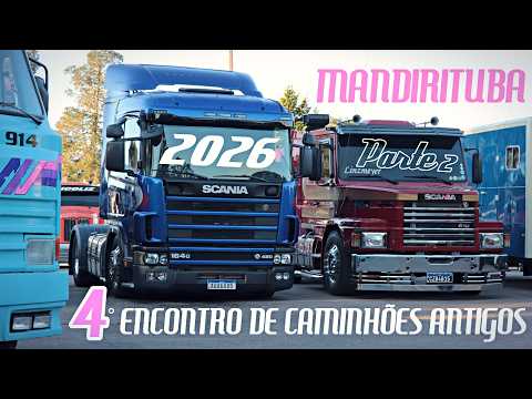 4° Encontro de Caminhões Antigos e Clássicos - Mandirituba / Paraná (Pt. 2) 2026