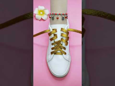 CÓMO ATAR NUDOS O CORDONES PARA ZAPATILLAS 😃 IDEAS ORIGINALES #53