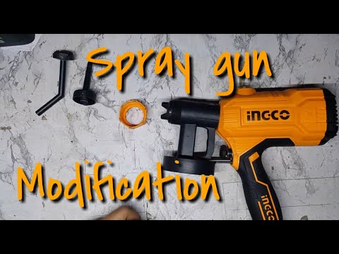 INGCO ELECTRIC SPRAY GUN | MODIFICATION & TEST