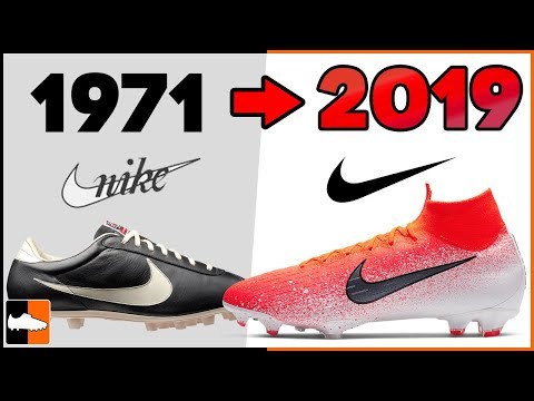 Evolution of Nike Football Boots! Soccer Cleat History