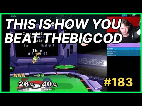 This is how you beat thebigcod | Smash Melee Highlights