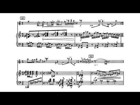 Nikos Skalkottas — Concertino for solo Oboe and Piano Accompaniment (1939) [w/score]