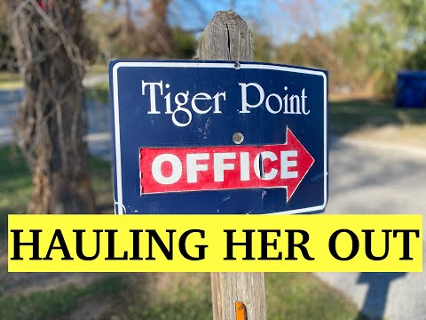 Beginning The Haul Out At Tiger Point Marina, EP 42