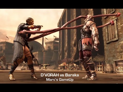 Mortal Kombat X Story with D'Vorah vs Baraka