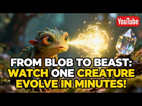 Evolution of a Generic Animal: Watch One Creature Transform Through Time