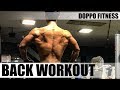 【筋トレ】BACK WORKOUT【DOPPO】