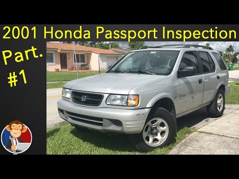 2001 Honda Passport Inspection & Diagnosis - EGM Diagnosis #1