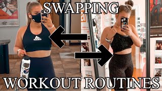 SWAPPING WORKOUT ROUTINES WITH LAURYOLO