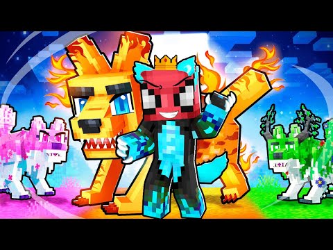 ELEMANTAL KRALİYET KURT ADAM FAKİR!🐺👑💠 - KURT ADAM OKUL Minecraft