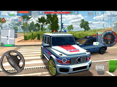Police Car SUV Chase Village Country Road - Police Simulator Cop Android Gameplay #1