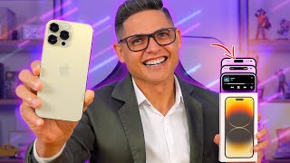COMPREI o iPhone 14 Pro Max e confesso que GOSTEI do Dynamic Island! Unboxing e Impressões