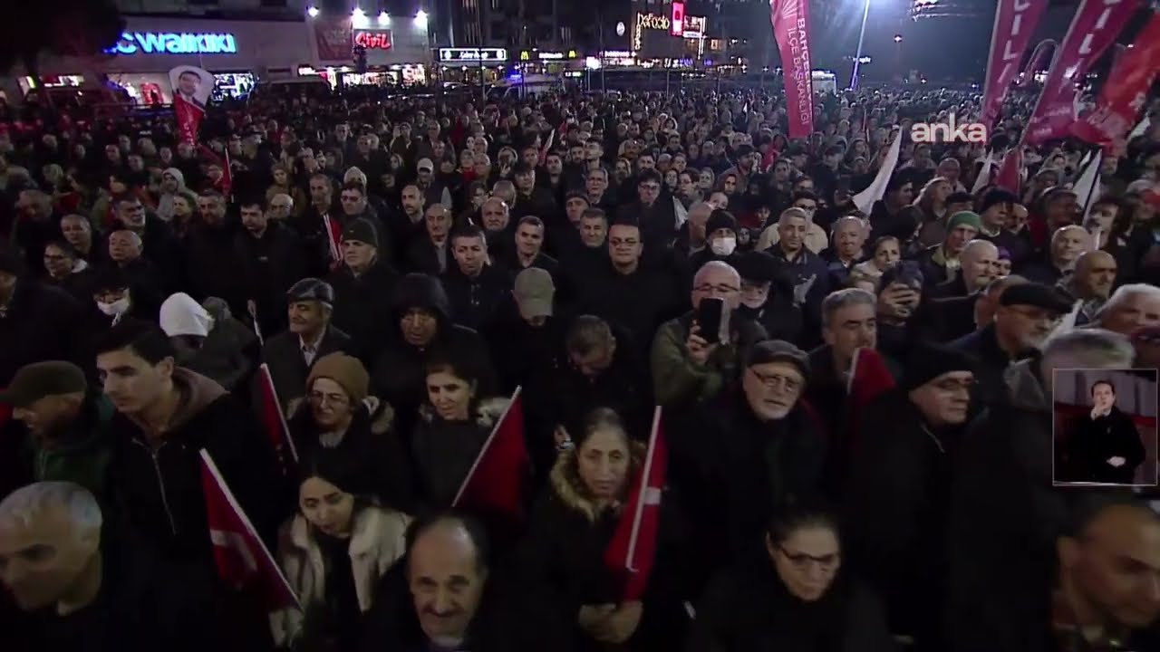 CHP’den Bağcılar’da “Millet İradesine Sahip Çıkıyor” mitingi /İstanbul #Canlı