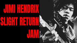 Video thumbnail of "Slight Return Jam | Jimi Hendrix Guitar Backing Track (E Minor)"