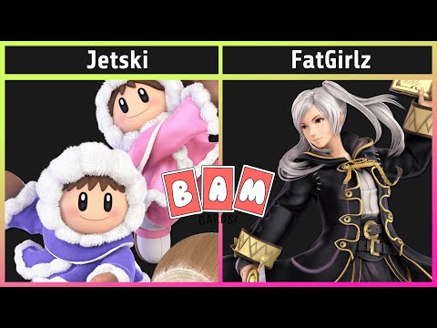Smash @ BAM Cards 16 - Jetski (Ice Climbers) vs. FatGirlz (Robin) - SSBU Tournament