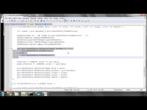 Programming A Chess Engine in C Part 85 - Transpositon Table