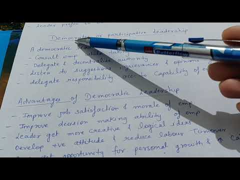 leadership characteristics of leadership business organisation and management b com bba