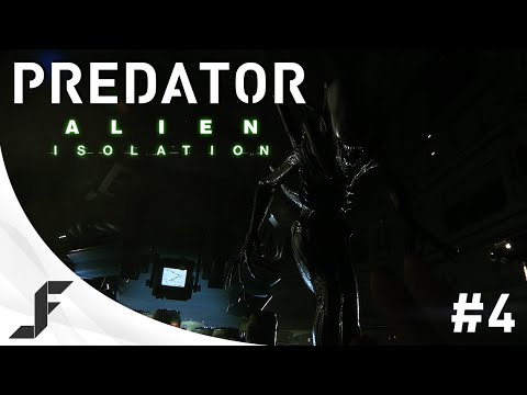 Alien Isolation Walkthrough Part 4 - Predator