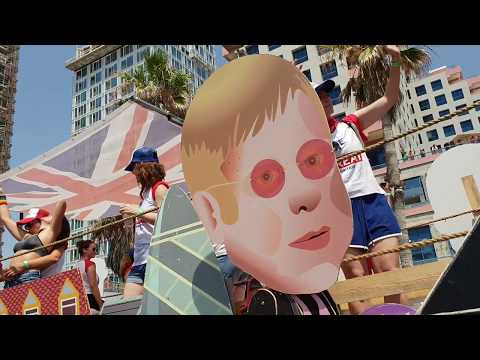 Tel Aviv Gaypride 2018 Parade on  Friday defilé cortège