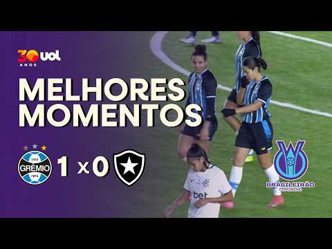Gols e melhores lances de Grêmio x Botafogo