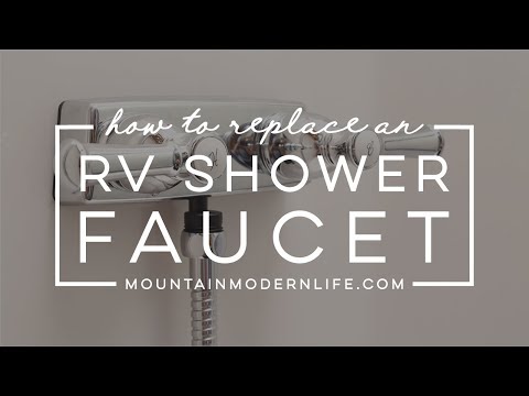 How to Replace an RV Shower Faucet