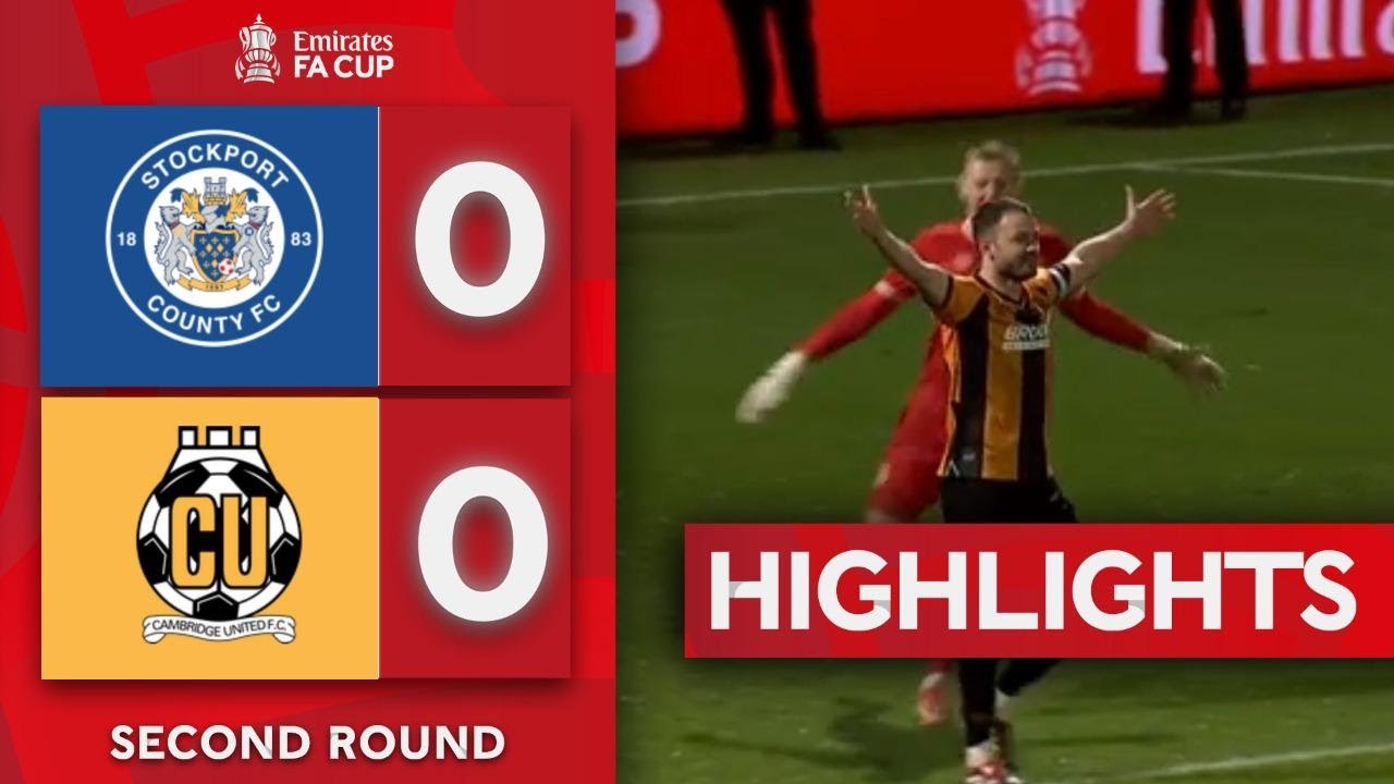 Stockport County vs Cambridge Utd Match Review Season 2025/2026