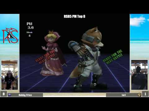 RSB5 | Project M Winner's Finals | Bobby Frizz (Fox) vs Iori (Peach)