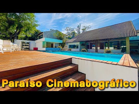 CINEMATOGRAPHIC HOUSE FOR SALE IN ITANHANGÁ WITH A VIEW OF PEDRA DA GÁVEA!! | MULLER REAL ESTATE RJ