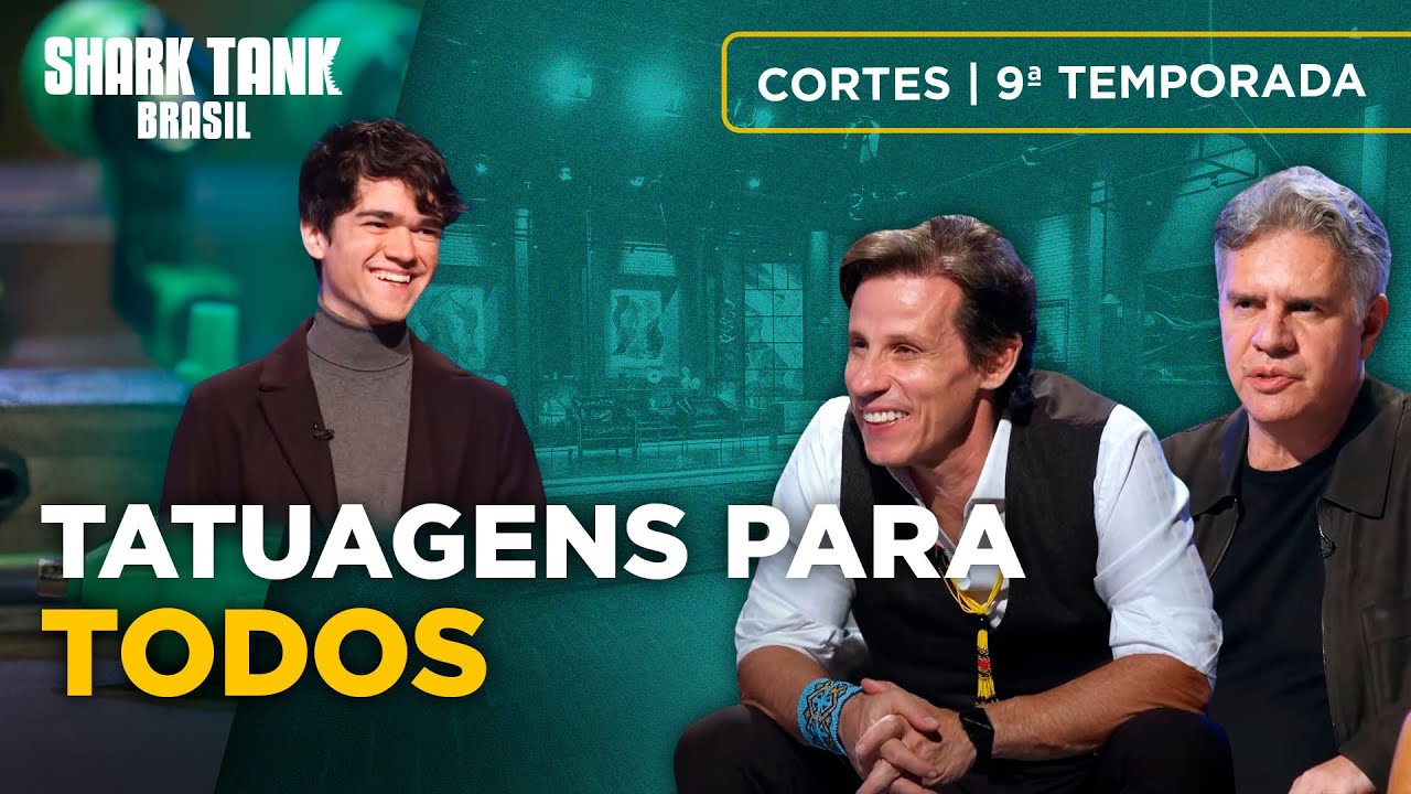 Empreendedor lança kit econômico para tatuadores iniciantes | Pitch 9ª Temporada | Shark Tank Brasil